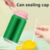 Yousheng Cup Lid Anti-Spill Design Prevents Spills Perfect Fit Straw Cover Food Grade Silicone Beverage Can Lid