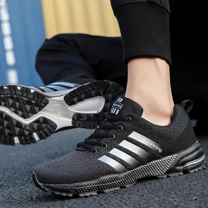 Men Shoes Comfortable Non-Slip Stable Shock Absorption Light Couple Shoes and Men's Sneakers Mesh Breathable Casual Basket Homme