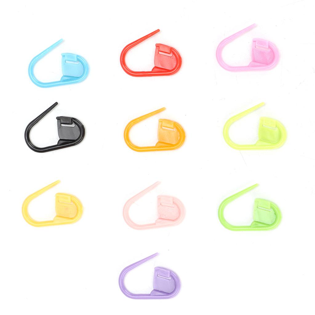 1000Pcs Knitting Markers Plastic Colorful Durable Crochet Clips for Knitting DIY Craft