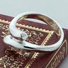 925 Silver Simple Water Drop Open Ring For Women Wedding Fashion Silver 925 Jewelry