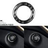 Real Carbon Fiber Interior Engine Ignition Switch Ring For Jeep Cherokee 2014-18
