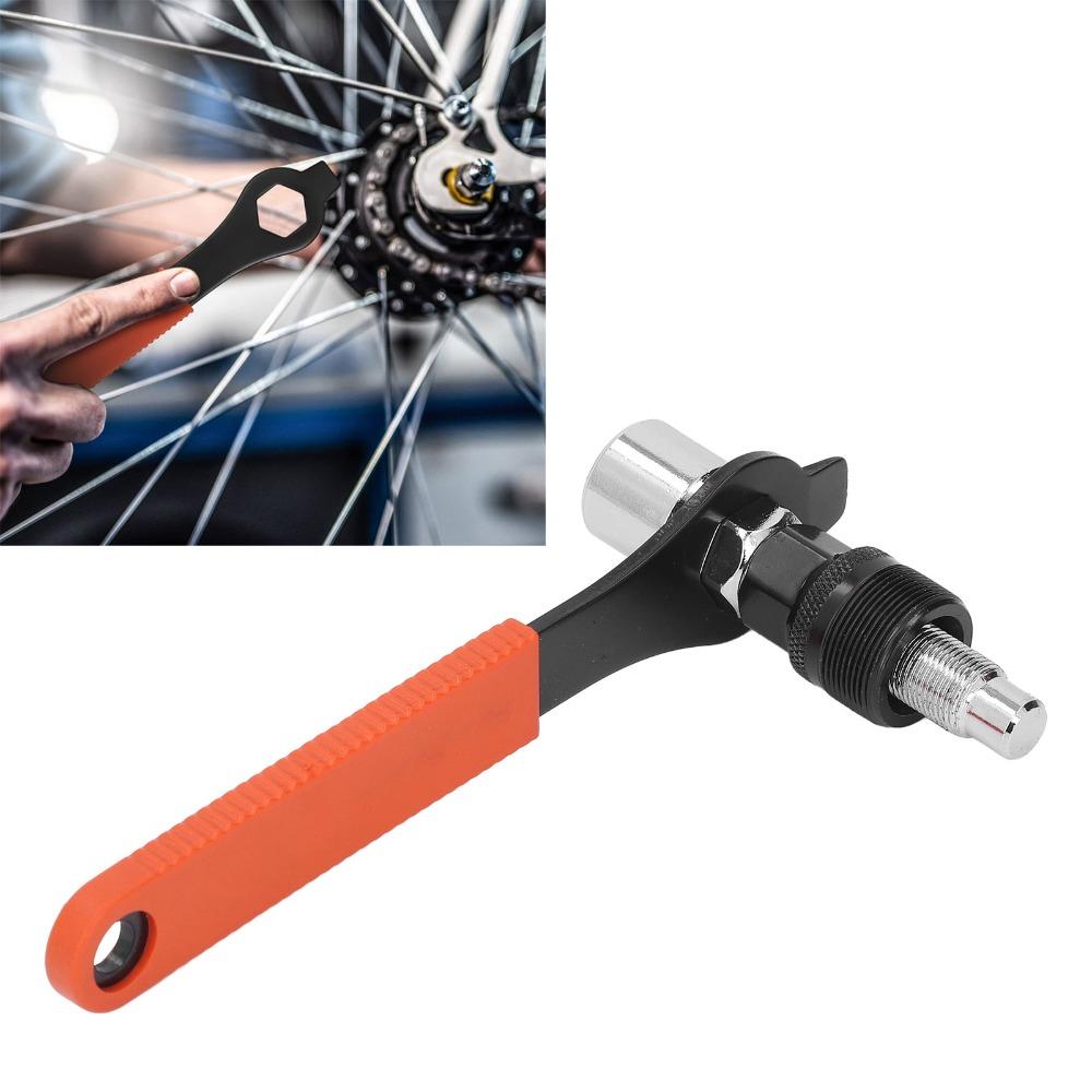 with 18mm Spanner Wrench Cycling Crank Extractor Bicycle Repair Tool Kit  for Bike Repair