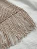 Color-Woven Cross-Ins Throw: Versatile Sofa & Bed Blanket, No Shedding