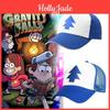 Hip-hop Style Gravity Falls Hat With Cool Cartoon Graphics