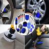 Car Cleaning Brush Set Air Conditioning Outlet Gap Dust Brush Wheel Hub Multi-Function Cleaning Combination Cleaning Tool