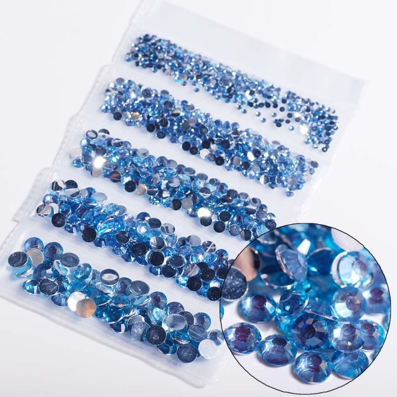 Jewelry Mobile Phone Rhinestone 1000PC Manicure 2-6mm DIY Resin 5-Piece Bag Beauty Rhinestone