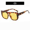 New Fashion Sunglasses Women with Square Large Frame Trendy Outdoor Sun Glasses Men Luxury Brand Design Eyewear Uv400 Eyeglass