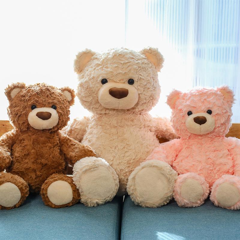 Gigiji Bear Series Bear Doll Soft and Cute Teddy Bear Doll Children's Comfort Sleeping Plush Doll