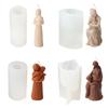 10.7*5.5cm Candle Mold Hug Baby Mother Candle Mold Silicone