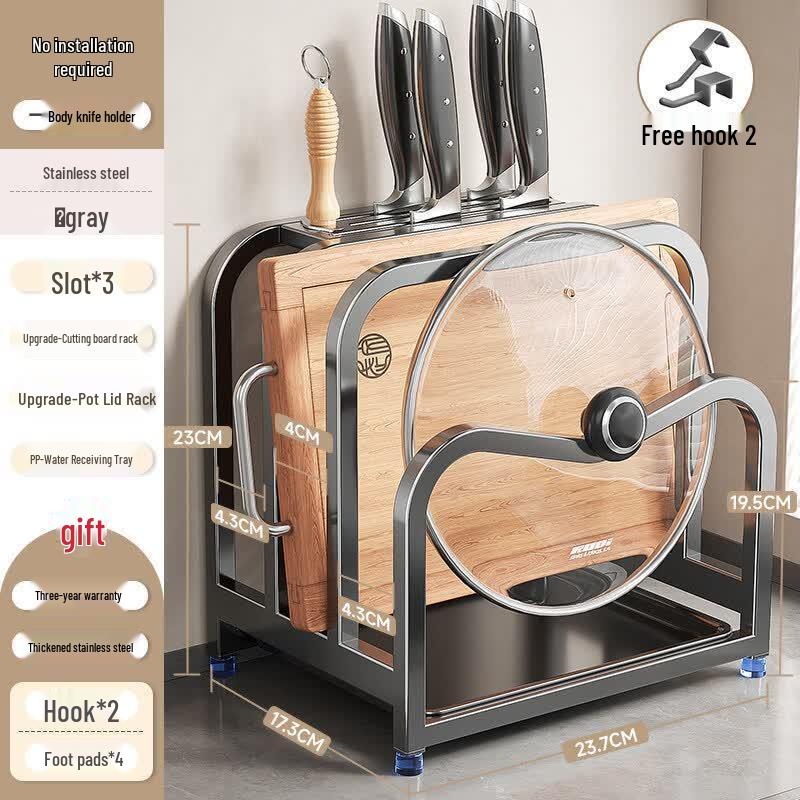 Multifunctional Stainless Steel Kitchen Organizer