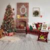 Christmas Pillow Covers 18x18 inch Set of 4 Red Buffalo Plaid