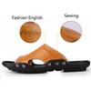 Echtes Leder Sandalen Herren 2019 Trend Outdoor Hausschuhe Sommer Anti-rutschig Casual Flip-Flops Strand Männliche Männer 39 S Sandalen