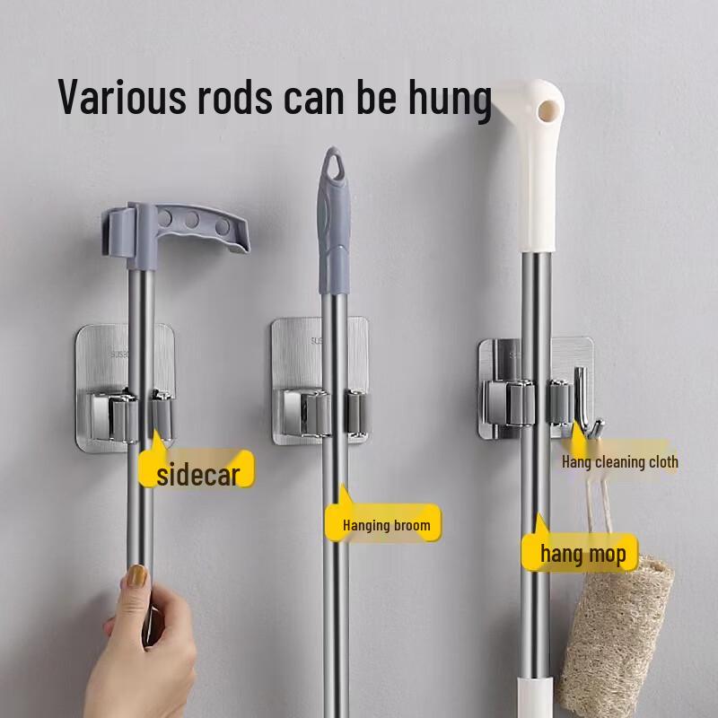 Настенный держатель для швабры и метлы Kapabear