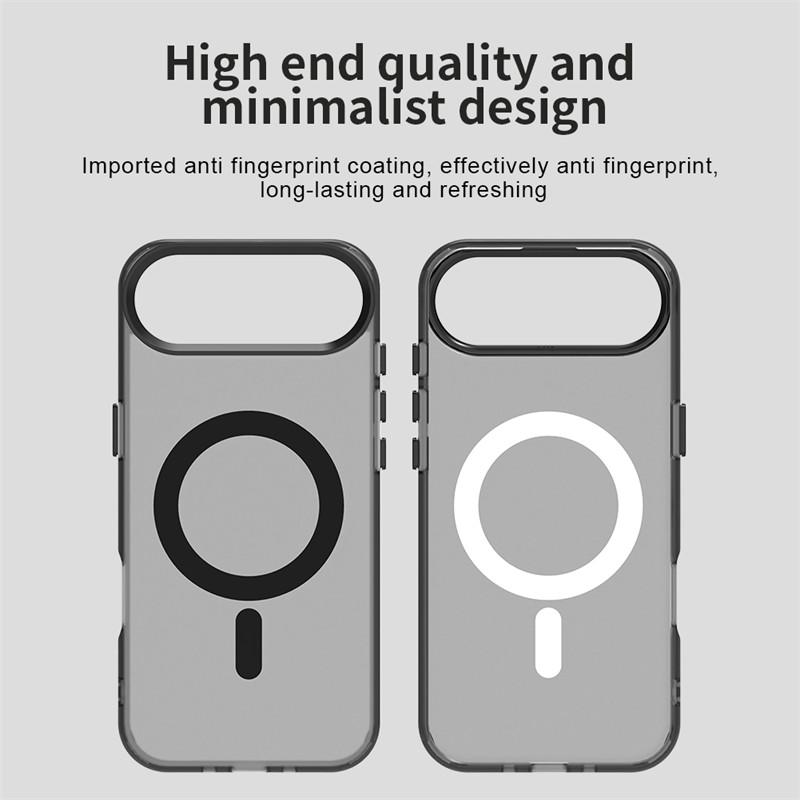Magnetic For iPhone 17 Air Case Magsafe Wireless Charging Cover apple iPhone 17 Air iPhone 17 Pro Max Matte PC Protective Cases