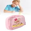 Pencil Bag Cotton Cute Puppy Pattern Large Capacity Cartoon Pencil Pouch for Students