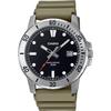 CASIO Standard Analog Quartz Men's Watch MTP-VD01-3EV Military Olive Overseas Model [Para...