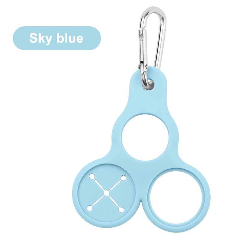 Silicone Water Bottle Buckle Water Bottle Holder 3 Holes Drink Bottle Holder Hook Multifunctional For Outdoor Activities