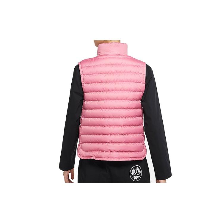 Nike Down Vests Women's Pink Stand Collar Moderate Other CU5097-614