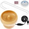 Electric Bead Spinner USB Powered Spin Beading Bowl Adjustable Direction Spin Bead Loader for Bracelets Necklace Jewelry Making