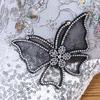 Women's Duckbill Baseball Cap with Large Butterfly Sequin Decoration - Breathable Hat Suitable for Spring, Summer, Autumn