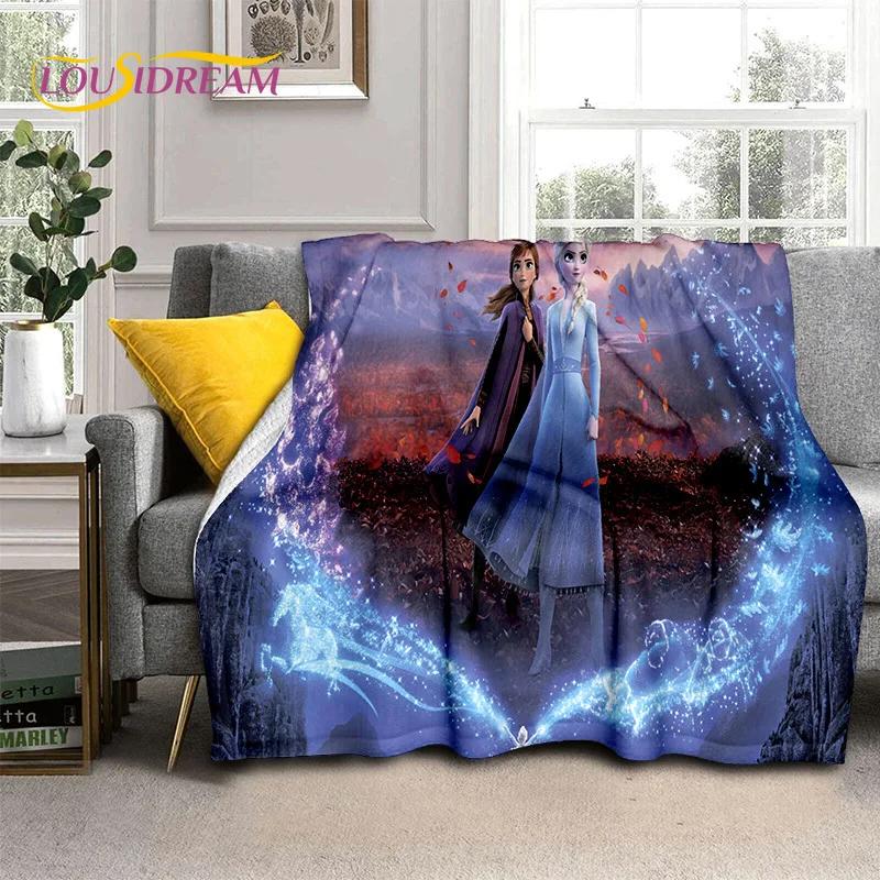 29 Style Frozen Elsa Princess Snow Queen Cartoon Girl Soft Throw Blankets,Comfortable Blanket for Beds Sofa Home Bedroom Gifts