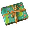Children's Christmas Toy Wrapping Paper with Cartoon Gift Boxes and Handmade Paper Shoe Box for Holiday Celebrations