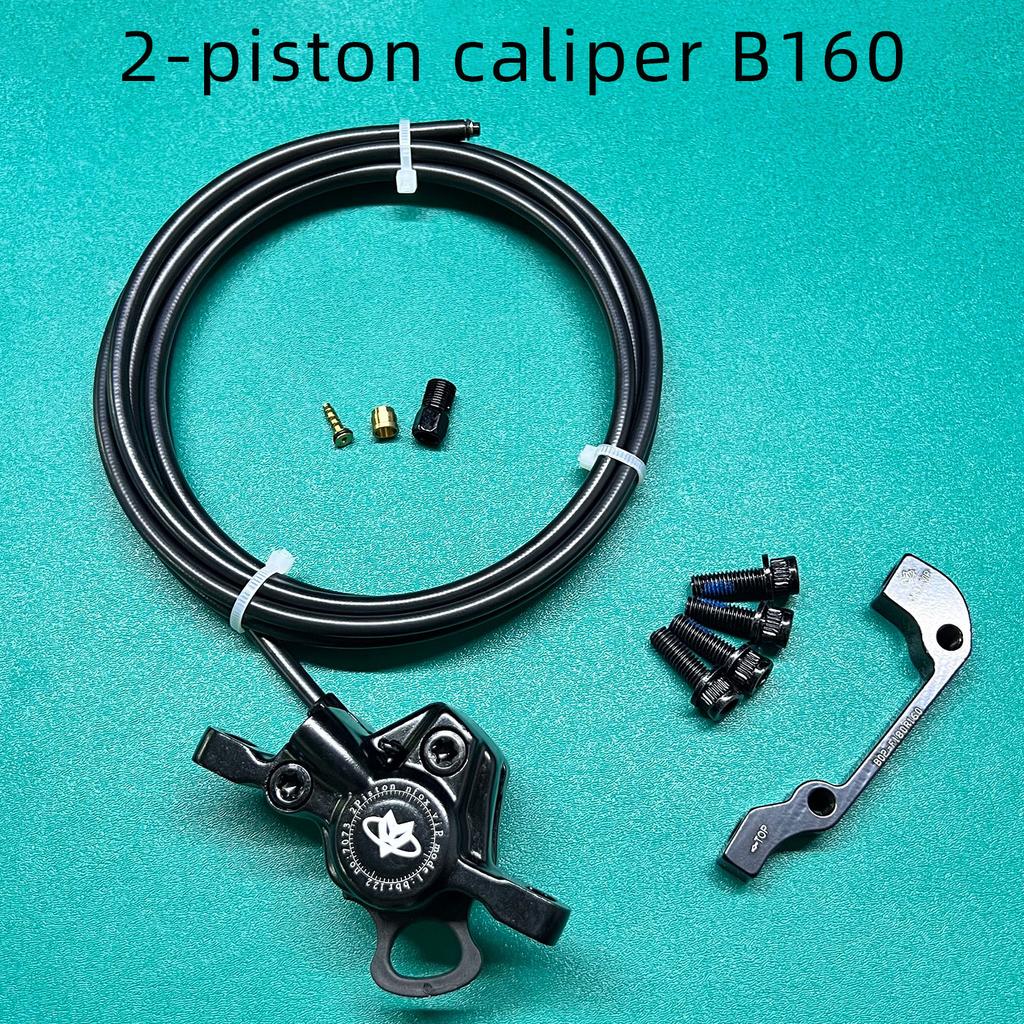 NFOX SM2A electric bicycle hydraulic disc brake handle with four piston two piston calipers 2-pin 3-pin power-off Accessories