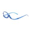 Women Portable Magnifying Rotating Makeup Glasses Flip Down Lenses Colourful Frame Cosmetic Readers Diopter +1.0~+4.0