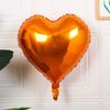 5-50pcs 18inch Solid Color Love Heart Aluminum Foil Balloon Birthday Party Valentine's Day Wedding Decor Baby Shower Supplies 5