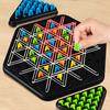 Neue Geometrie Kette Schach Puzzle Dreieck Schach Desktop Spiel Gummiband Training Familie Interaktion Übung Denken Spielzeug Geschenke