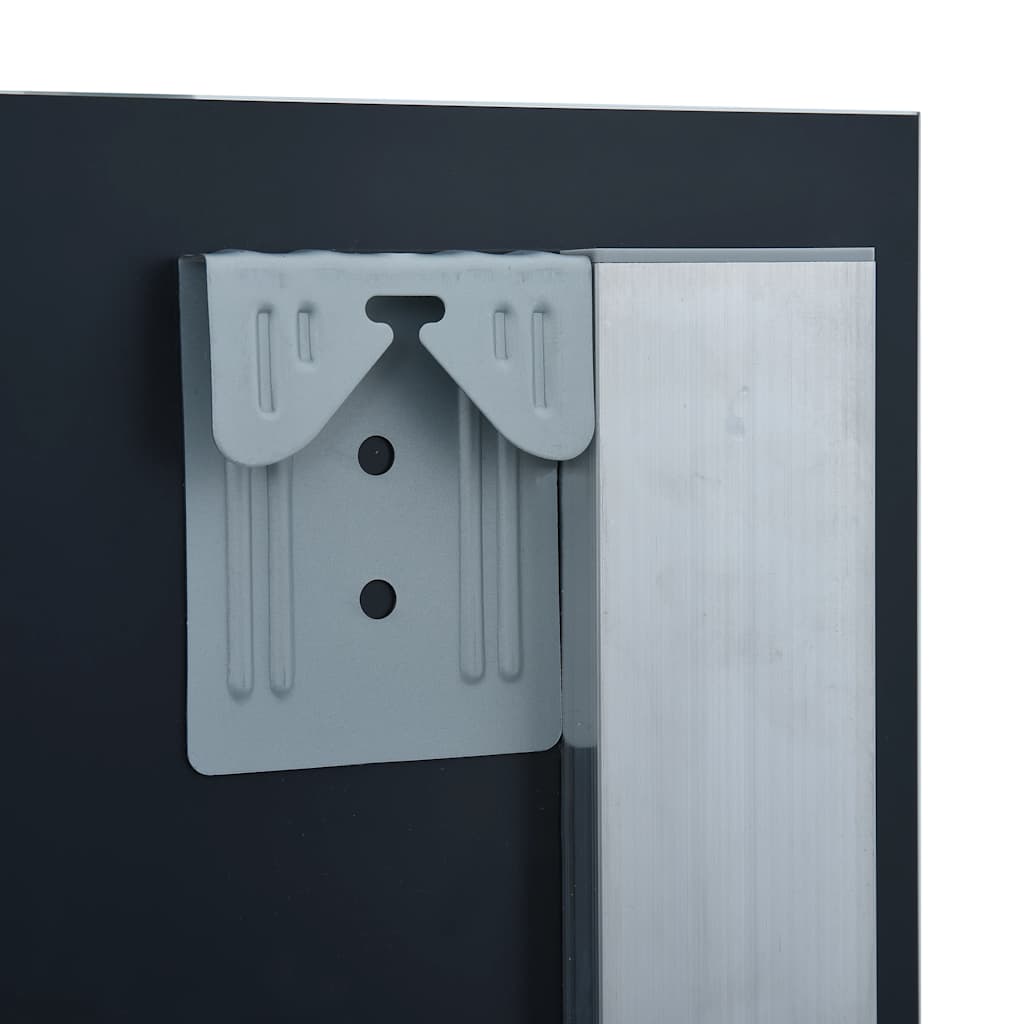 Bathroom Wall Mirror with LED Lights 60x80 cm