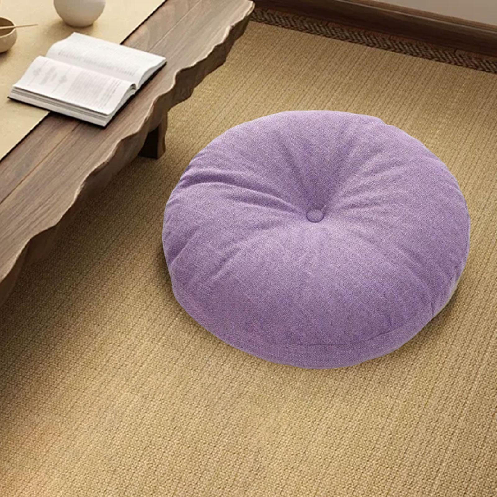 

Подушка-сиденье для сидения на полу, Круглая подушка-мат Софа-кровать, Подходит для взрослых и детей Violet