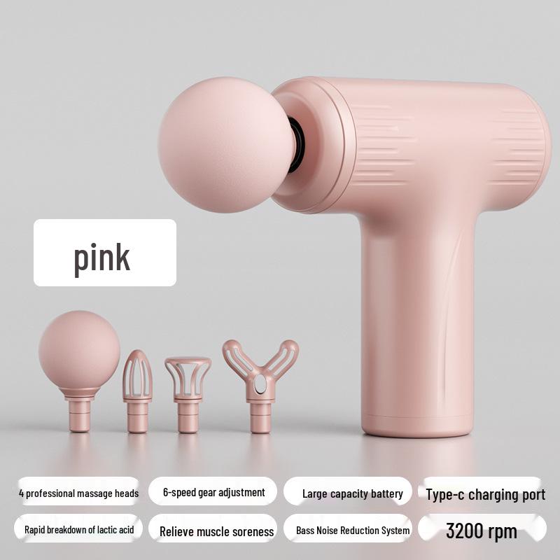Smart Mini Fascial Muscle Relaxation Massager: Portable Electric Vibration Impact Gun