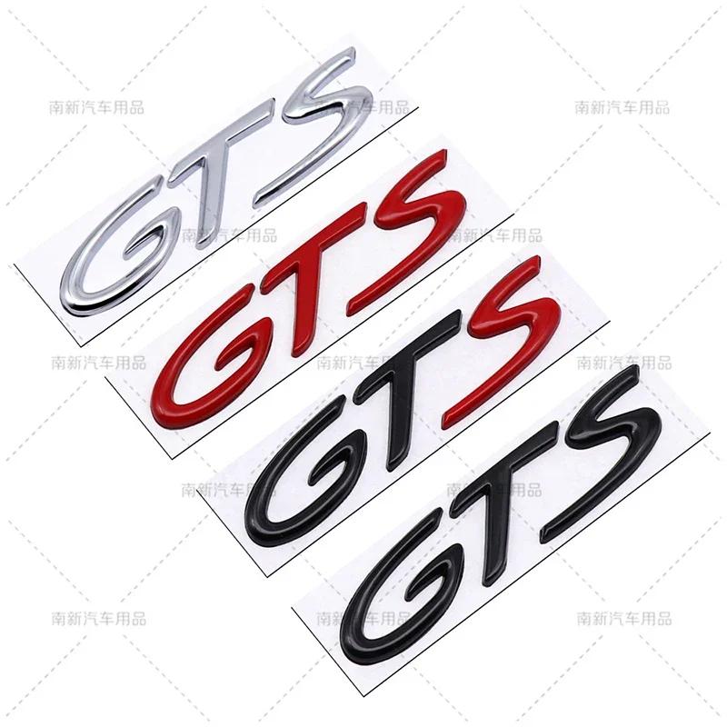 1 Pezzo Metallo GTS Body Emblema Distintivo Adesivo Auto per Cayenne Cayman Panamera Macan 911 918 718 928 901 930 Accessori Styling Auto