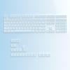 Double Skin Milk Pudding Mechanical Keyboard Keycaps, Luminous OEM Height, 130-Key Full Set