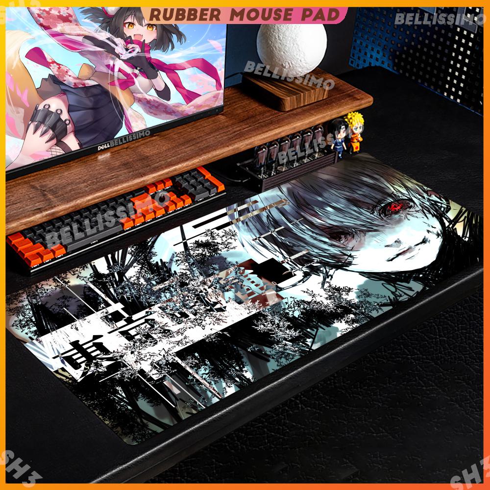 Ttokyo Gghoul Mouse Pad x Rubber Mouse Pad Mouse Stand mm Teclado Gamer Mat Super Big Large Edge Lock Desk Mat