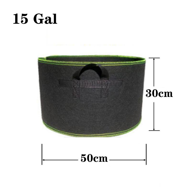 

Садовые растения, цветы, ткань, горшок для выращивания картофеля, томатов, рассадный мешок для выращивания деревьев, садовый овощной горшок 15 Gallon