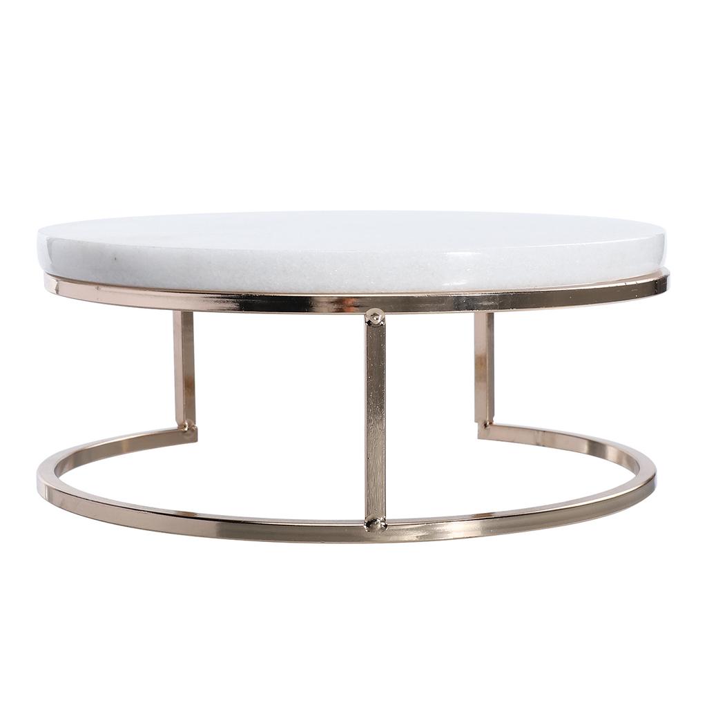 1 Pieza Soporte Decorativo para Pasteles de Mármol Base Gruesa Soporte Estable para Pasteles para Exhibición de Postres Cupcakes Galletas Pasteles Bocadillos