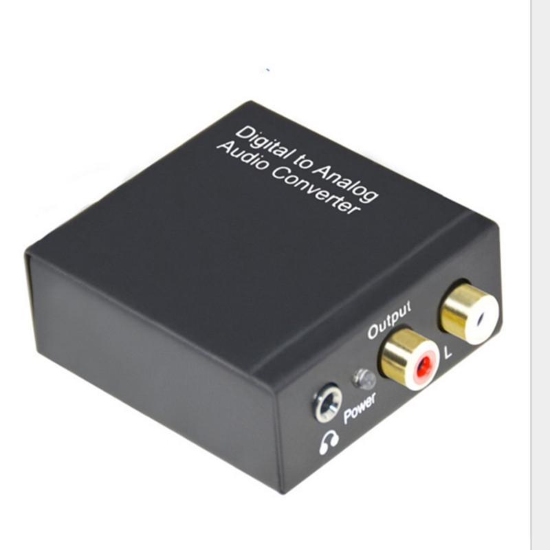 Digital-zu-Analog-Audio-Konverter mit optischen und koaxialen Eingängen