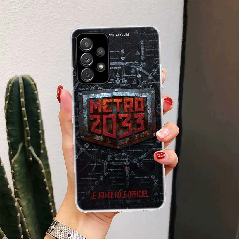 Metro 2033 For Samsung Galaxy A17 A16 A15 A14 A13 A56 A55 A54 A53 Phone Case A36 A35 A34 A33 A26 A25 A24 A23 A05S A04S Galaxy A1