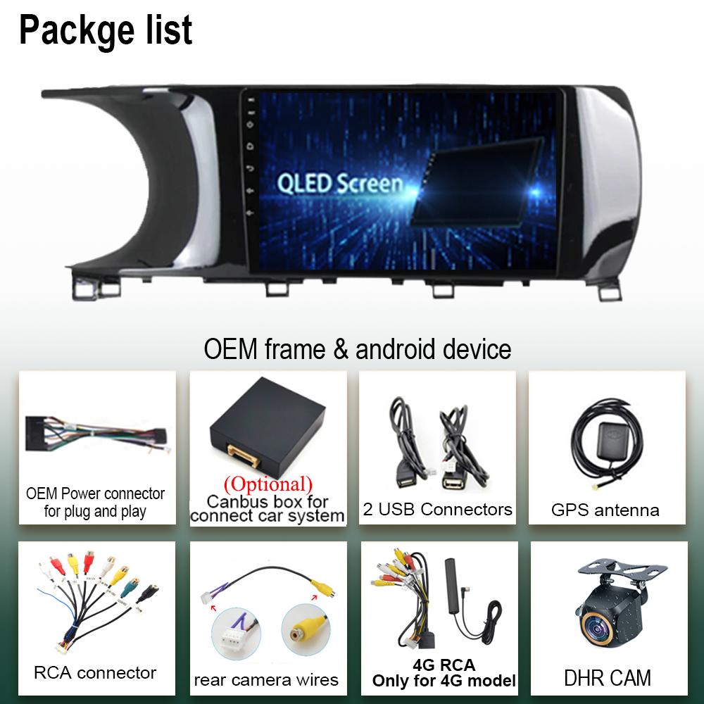 Android For Kia K5 3 III 2020 2021 Car Carplay Auto QLED Screen Radio Multimedia Video Player Navigation GPS Stereo Head Unit