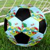 The Smurfs Theme Size 5 Soccer Ball, Suitable for Both Indoor and Outdoor Matches, a Gift Suitable for Everyone.