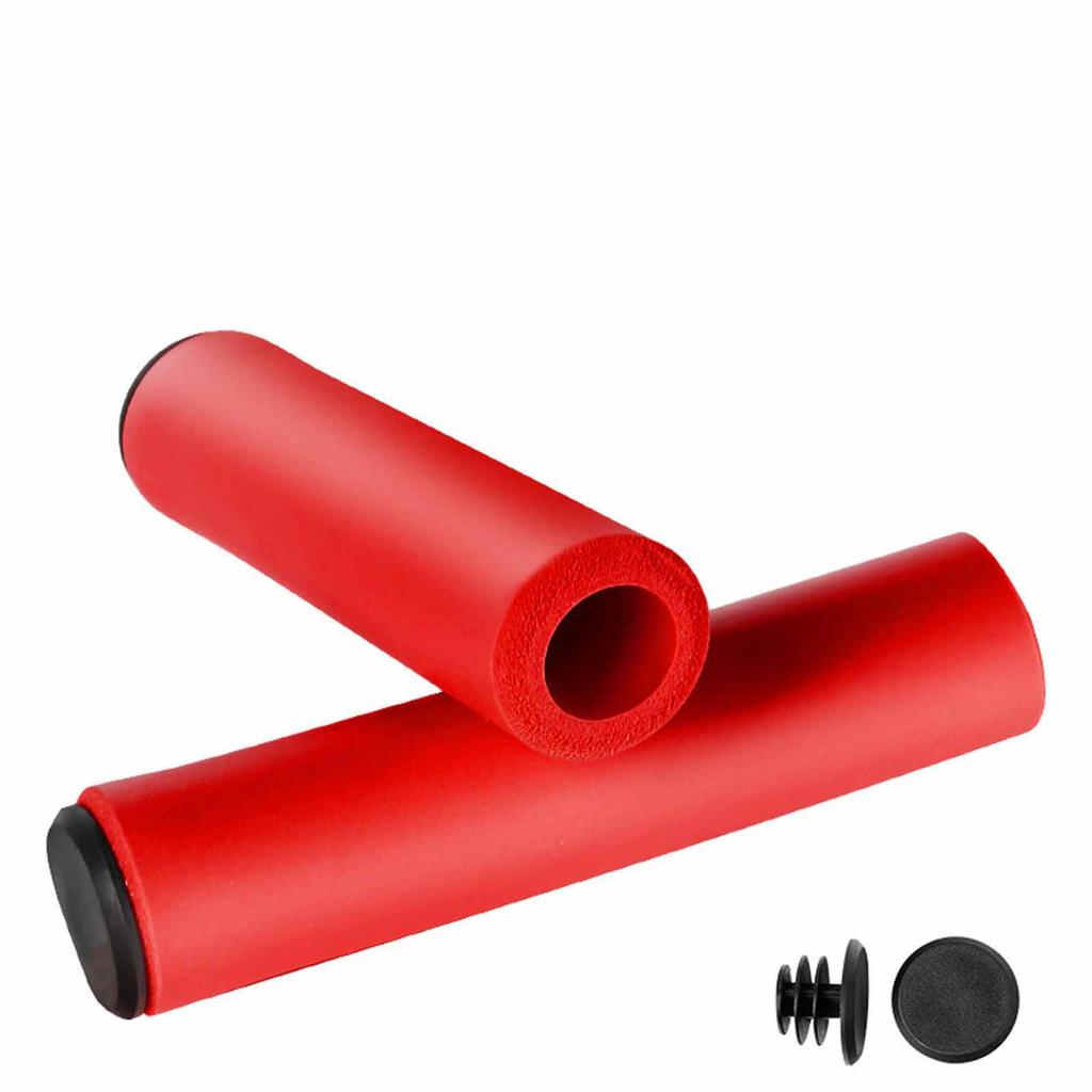Silicone Handlebars – - Sponge Grip for Mountain Bikes, Comfortable and Bike Handlebar Covers