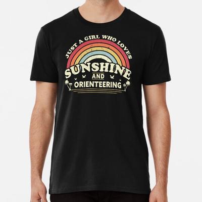 Orienteering Graphic. Girl Who Loves SunshinT-Shirt S-5XL Best T-Shirt