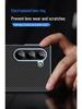Samsung Z Fold Series (6/5/4) Phone Case - Carbon Fiber Texture, Full Hinge Wrap, Electroplated, Drop-Proof.