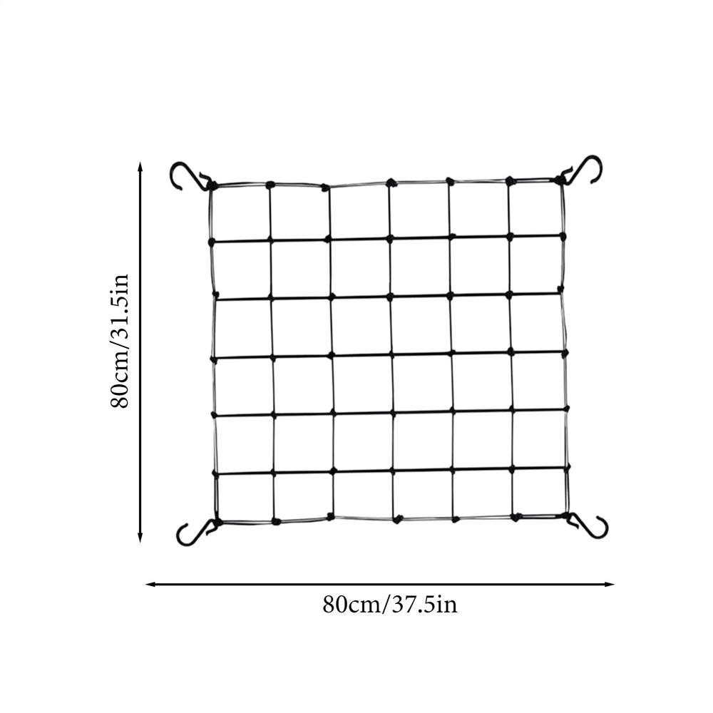 String Trellis Garden Trellis Net Elastic Wire Grid With 4 Hooks For Vegetable Cucumber Tomato Pea Bean Grape Flower
