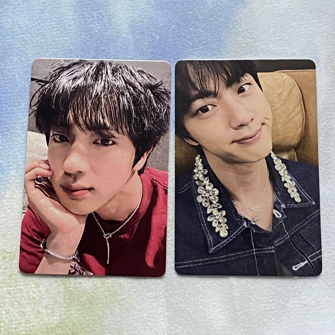 

[USED] BTS Jin RUNSEOKJIN_EP.TOUR in GOYANG trading cards (2 pieces)