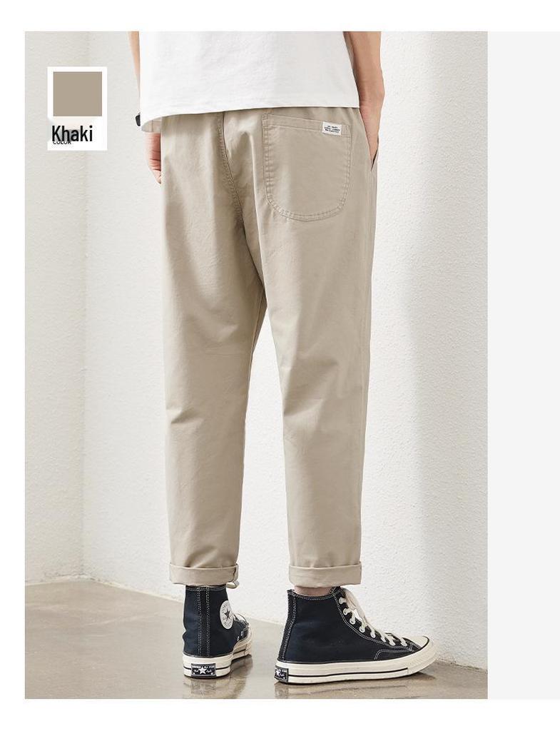 Herren Sommer Casual Locker Gerade Bein Workwear Hose