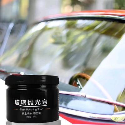 1 Set Car 120g Mirror Oil Stain Remove Composite Cream Cleaning Tool Window Glass Polishing Cerium Oxide Paste Auto Accessories