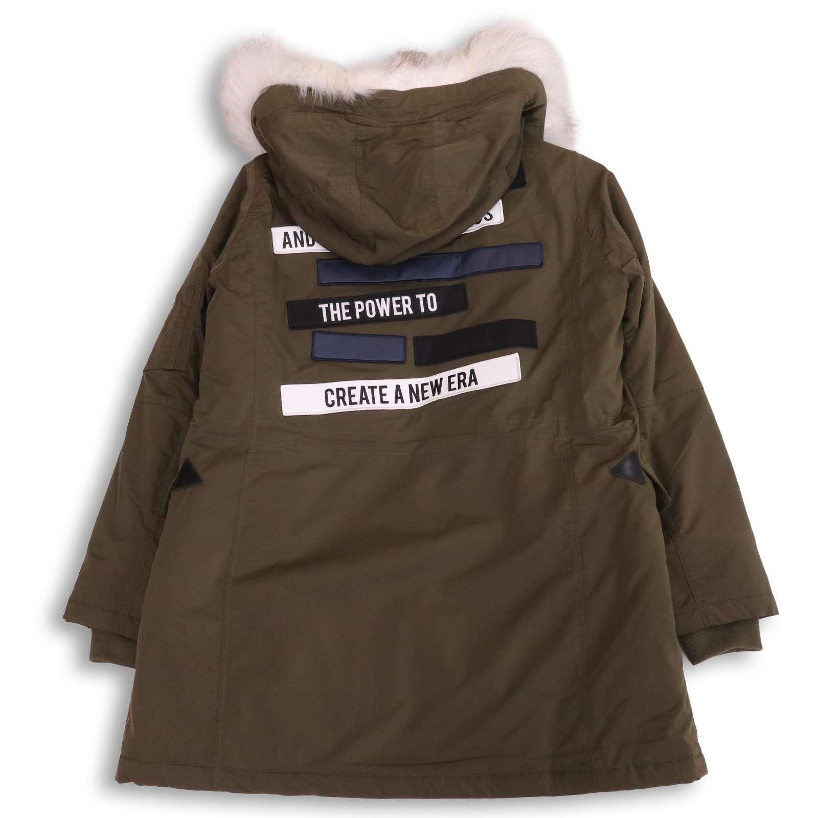 [Good Condition] NOBORDER MOUSSY Autumn/Winter Boa Liner Filling Military Mod Coat Sz.1 Women s